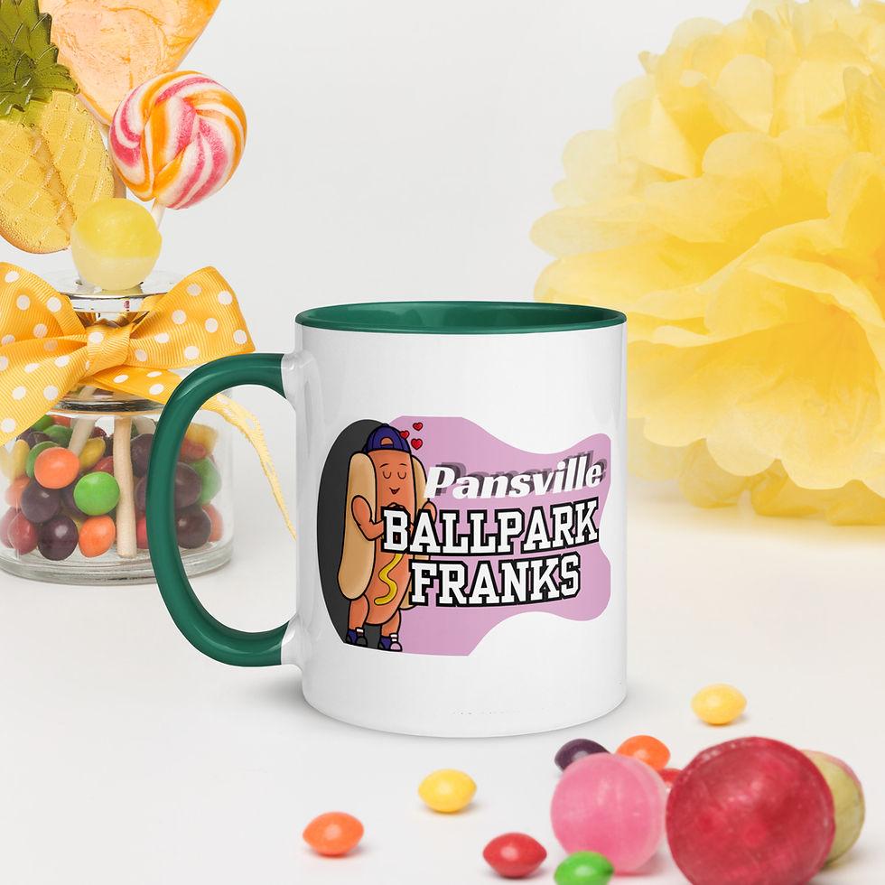 Thumbnail: Pansville Ballpark Franks- Mug with Color Inside