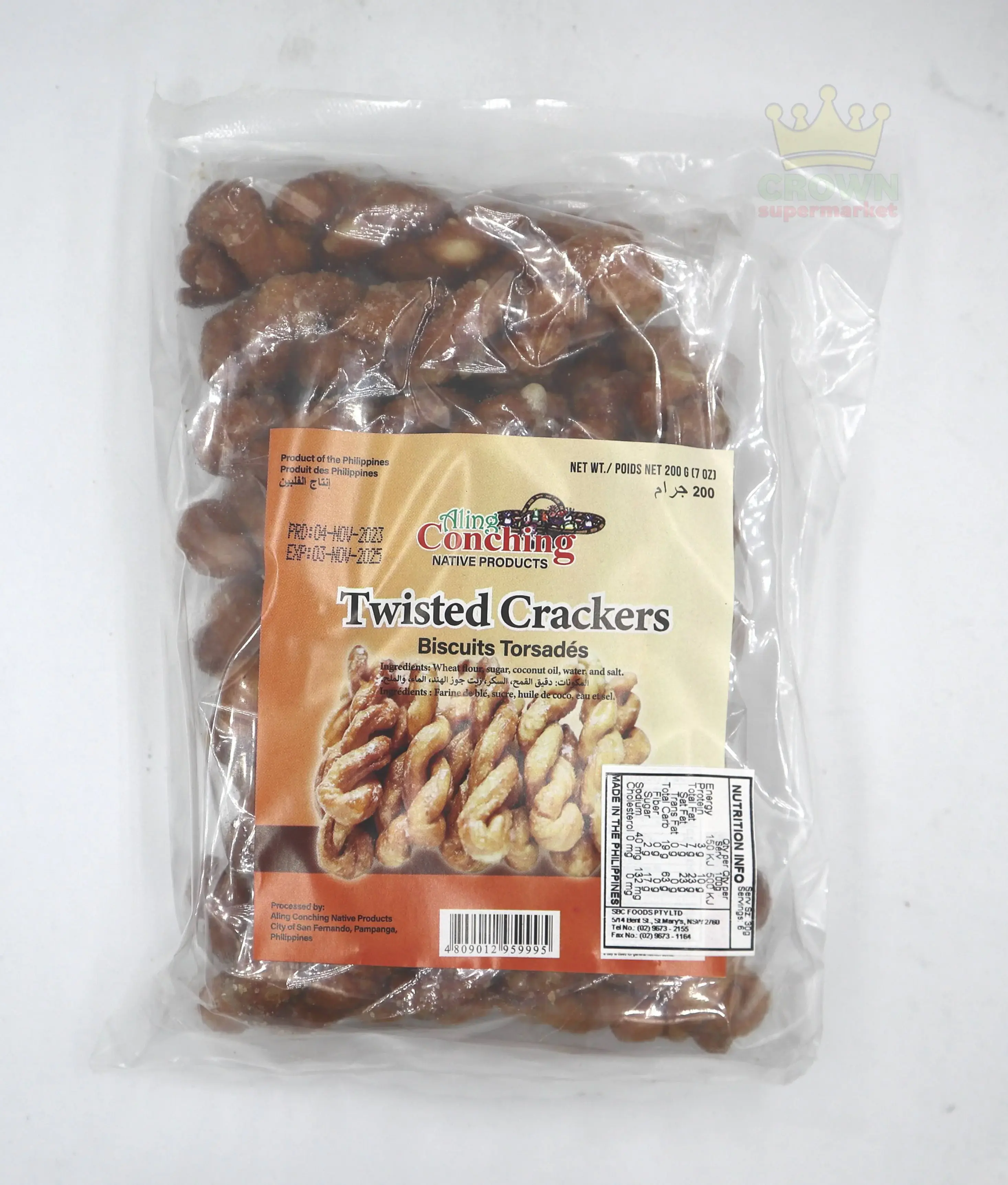 Aling Conching Aling Conching Twisted Crackers (Pilipit) 200g