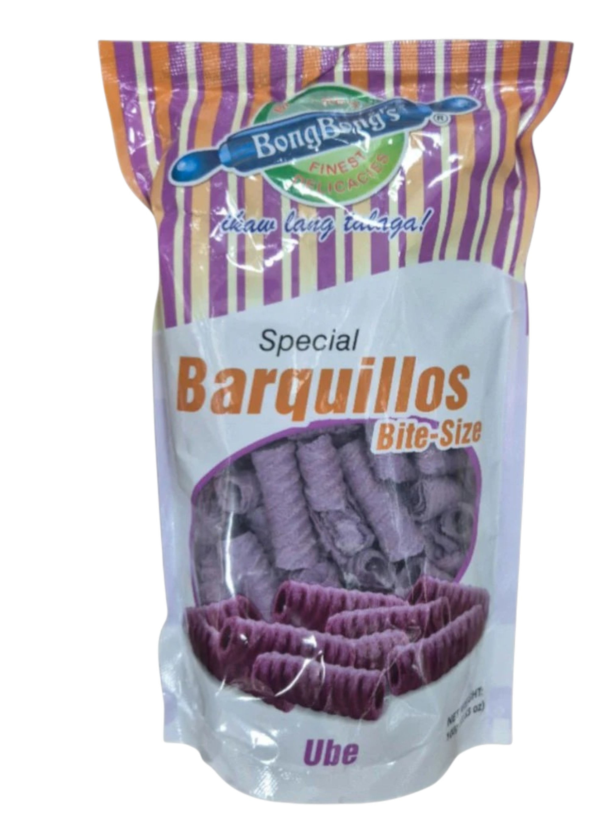 BongBong’s Barquillos Bite Size Ube 100g