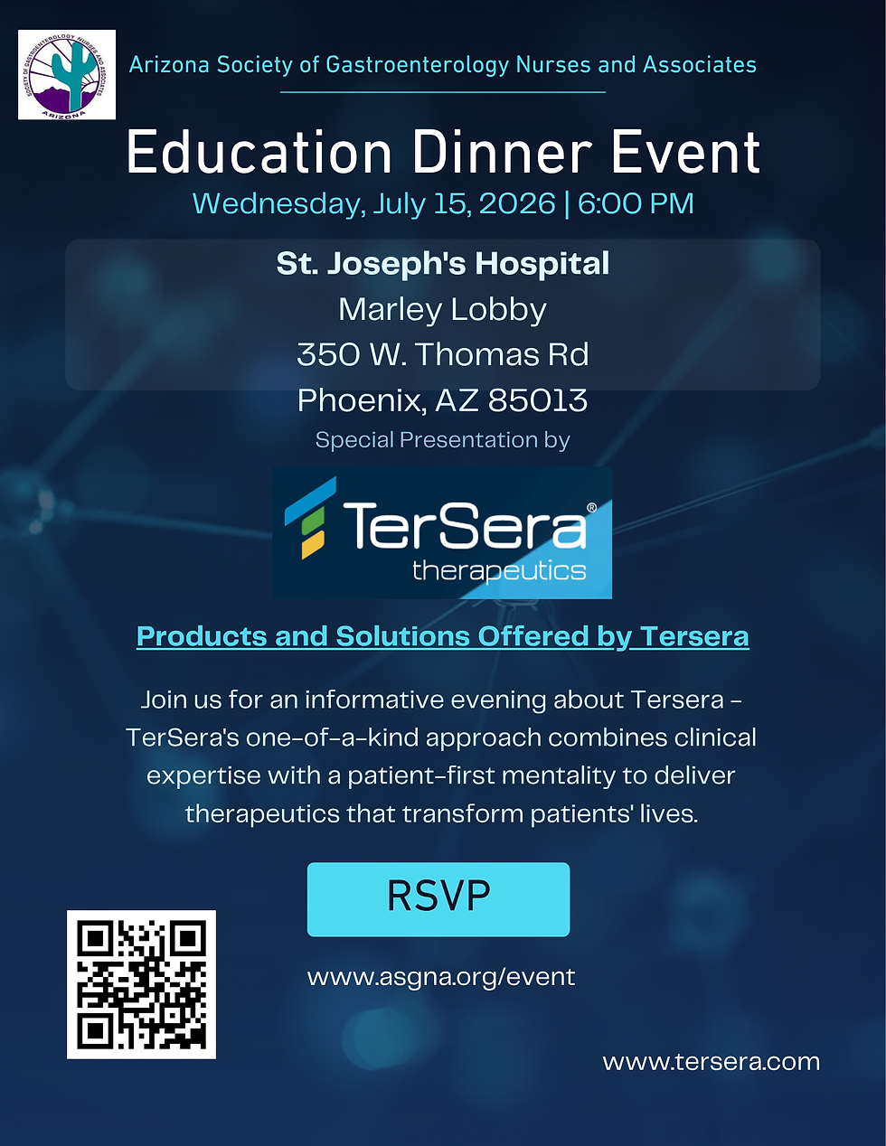 Tersera Dinner & Presentation