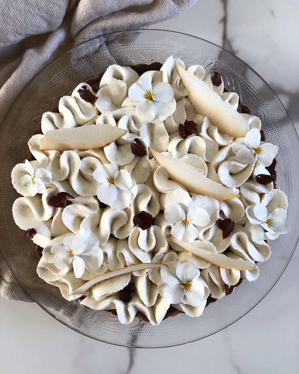 tarte poires