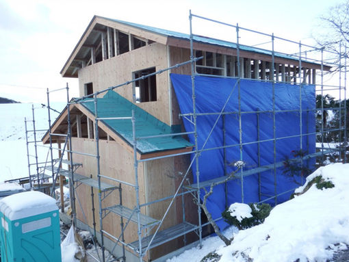 NY様邸 新築工事 大工さん工事