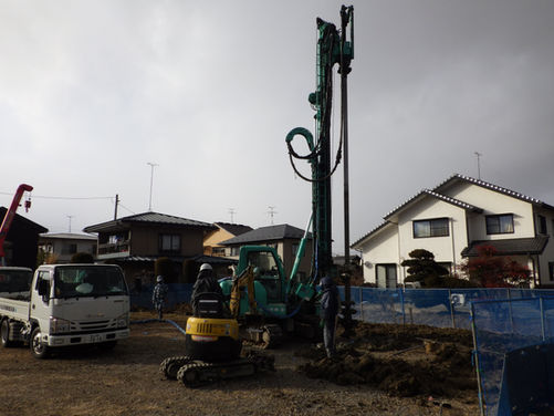 N様邸　基礎工事