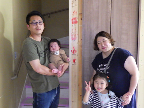 M様邸 手形ぺったん