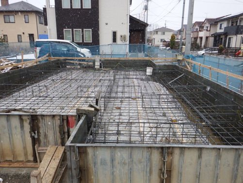 I様邸 新築工事 基礎工事