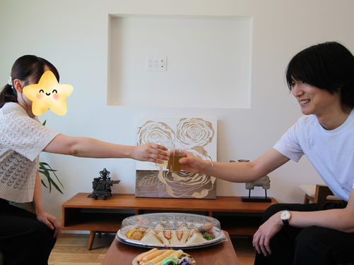 M様邸 祝!!お茶会!!