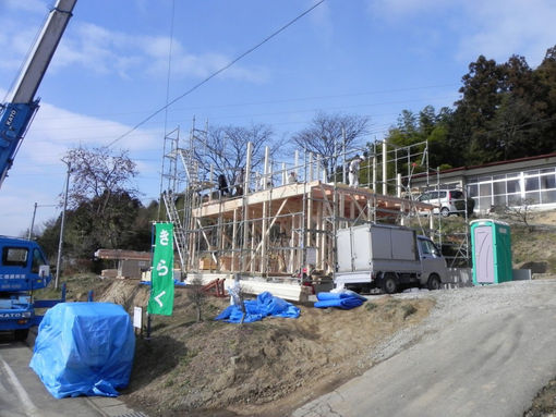 NY様邸 新築工事 祝!!上棟!!