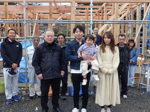 UK様邸 祝!!上棟式!!