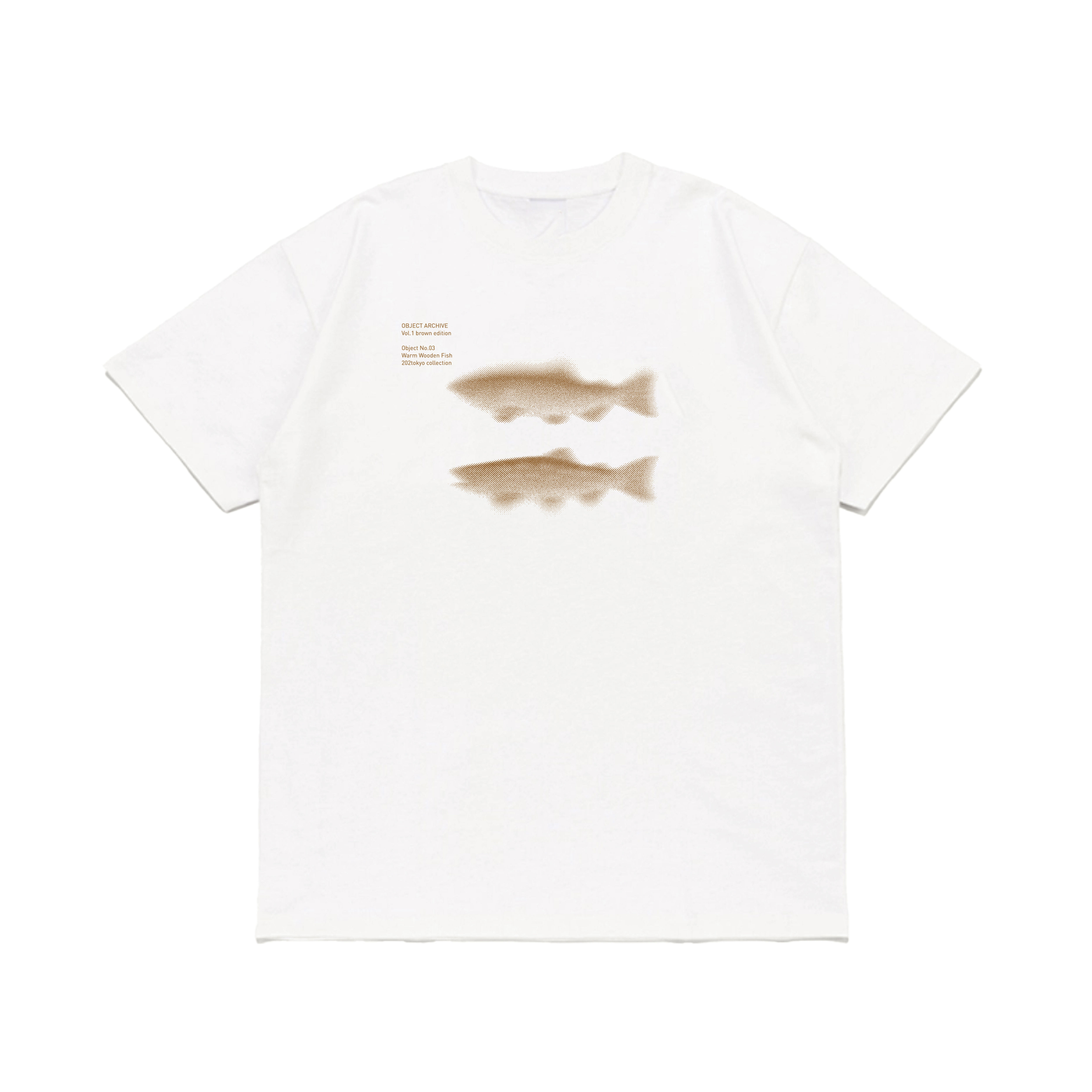 ARCHIVE T-shirt Object No.03 Warm Wooden Fish
