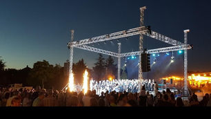 Sul palco a Madrid... show must go on!