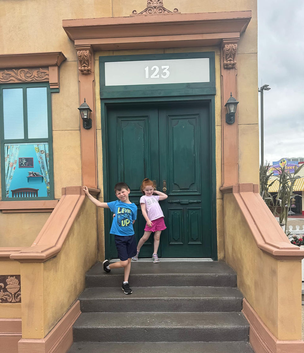 There are lots of fun photo opps at Sesame Street in Langhorne, PA!