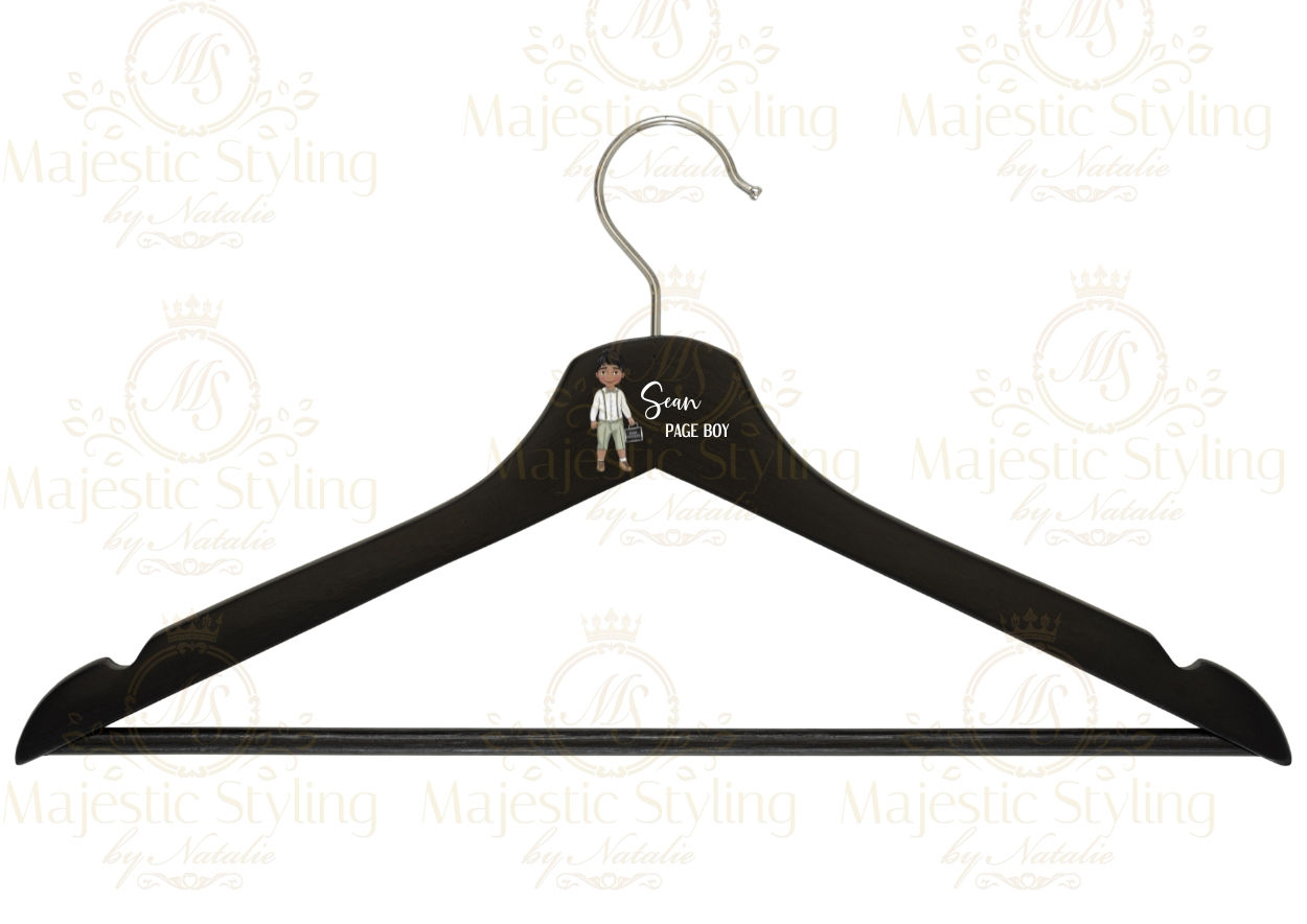 Dolly Collection - Black Hanger (Page Boy - Shorts)