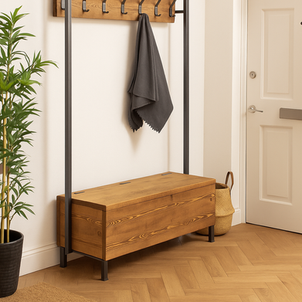 hallway and coat stands