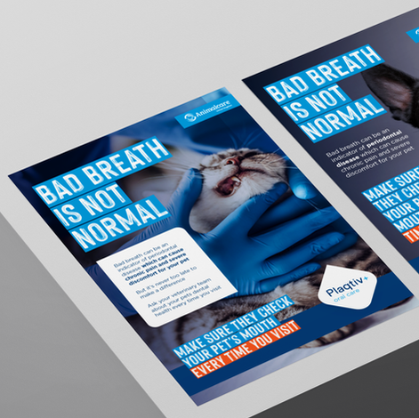 Marketing Collateral for a Pet Pharmaceutical Brand