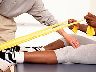 Physikalische Therapie-Sitzung