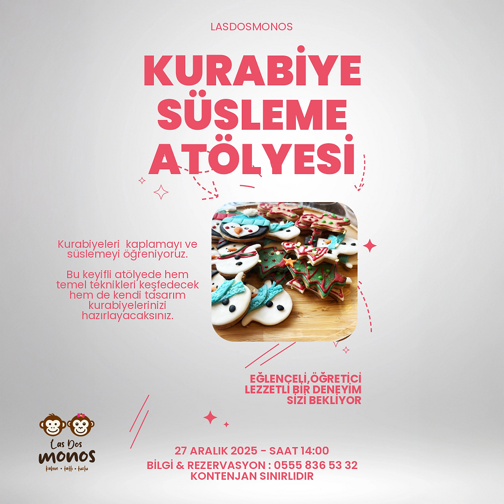Kurabiye Süsleme Atölyesi