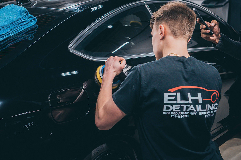 ELH Detailing Bridgman Michigan Paint Correction Mercedes