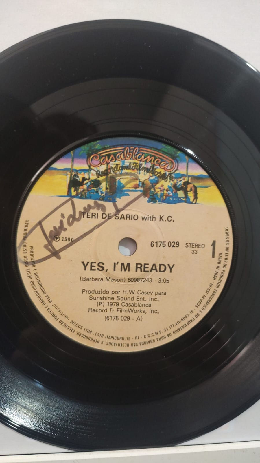 Miniatura: Teri De Sario - With K.C. - Yes, I'm Ready / Compacto