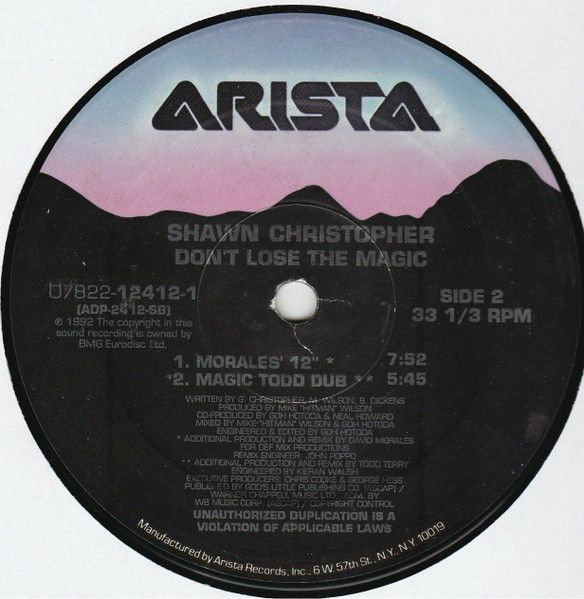 Miniatura: Shawn Christopher – Don't Lose The Magic - Bem Conservado