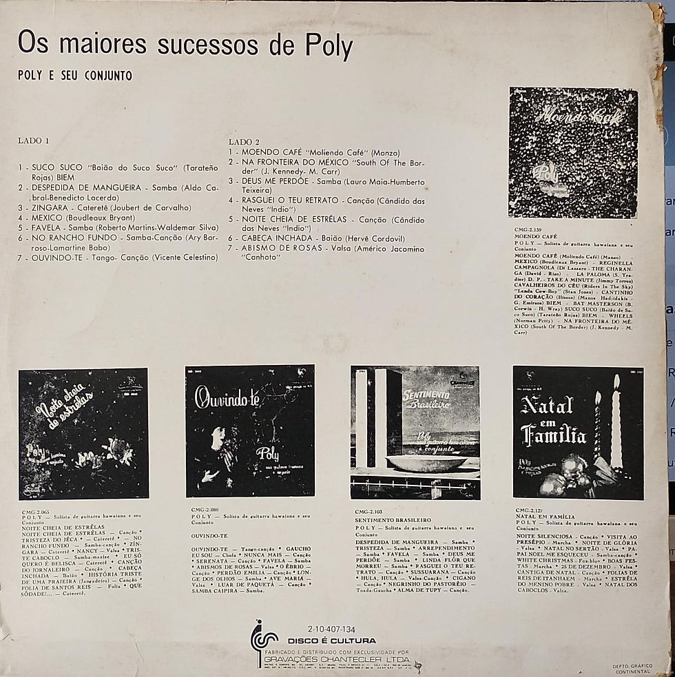 Miniatura: Os Maiores Sucessos De Poly / LP Vinil