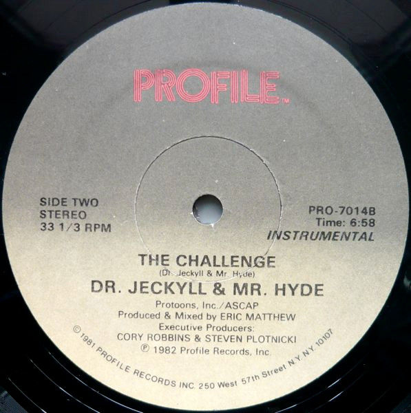 Dr. Jeckyll & Mr. Hyde - The Challenge / VINIL 12"