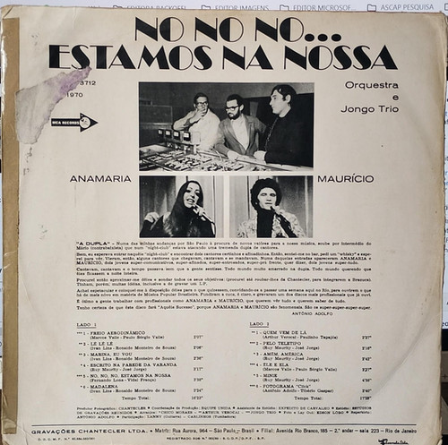 Anamaria & Mauricio – No No No Estamos Na Nossa / LP | Old Records