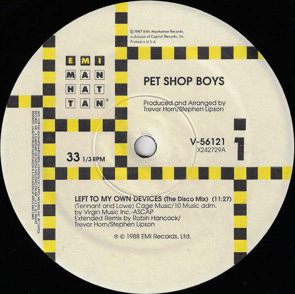 Miniatura: Pet Shop Boys – I Wouldn't Normally Do This Kind Of Thing