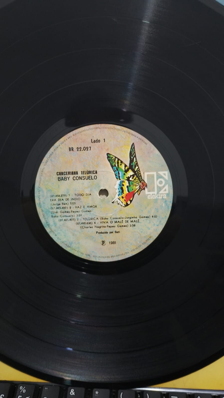 Miniatura: Baby Consuelo – Canceriana Telúrica / LP com Encarte
