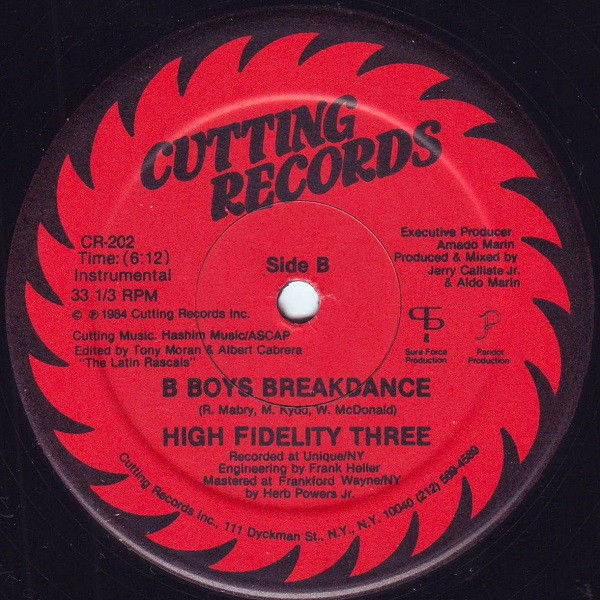 Miniatura: High Fidelity Three – B-Boys Breakdance / Single Importado