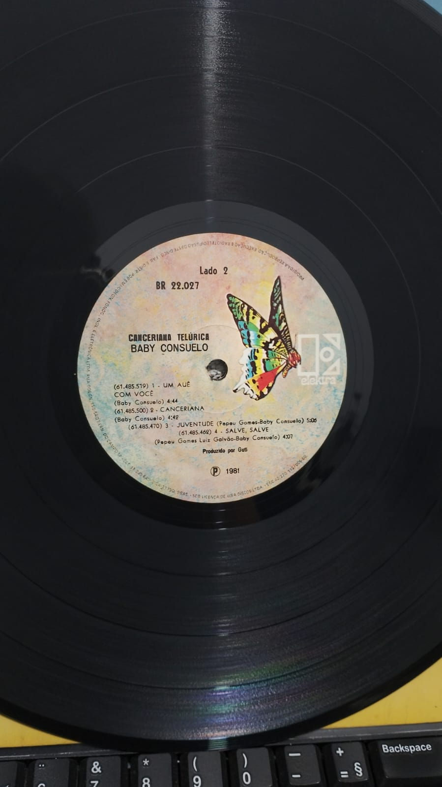 Miniatura: Baby Consuelo – Canceriana Telúrica / LP com Encarte