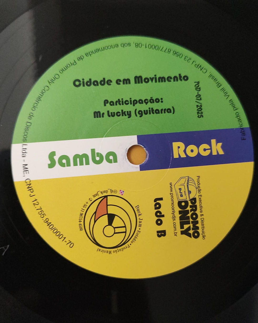 Miniatura: Dj Duck Jam - Honey Flavor / Cidade Em Movimento / Compacto 7"