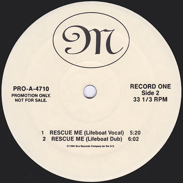 Miniatura: Madonna – Rescue Me / Single 12" Duplo