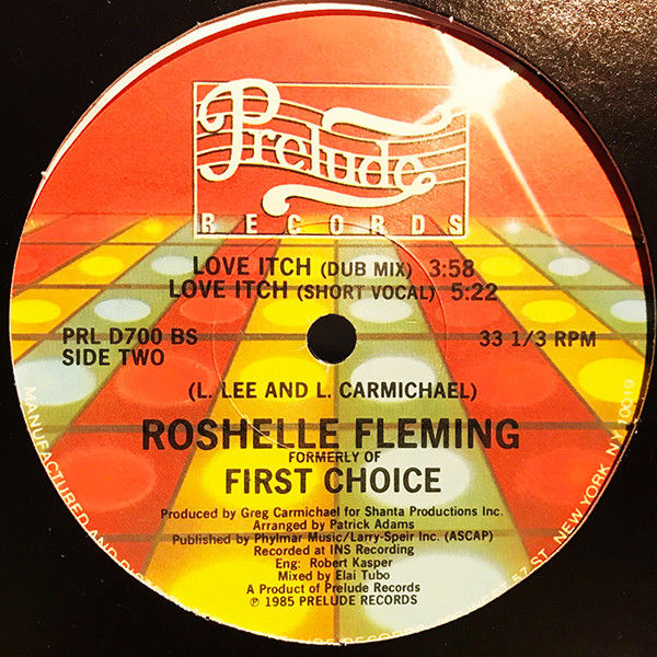 Miniatura: Roshelle Fleming – Love Itch / Single Import.
