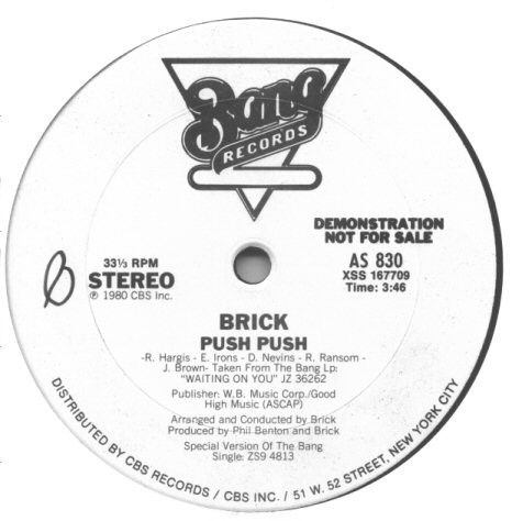Brick – Push Push / Vinil 12"
