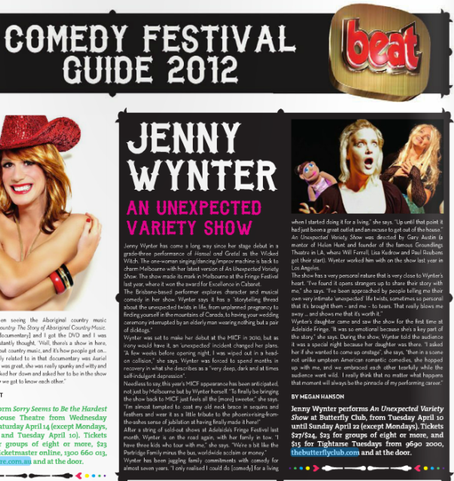 Melbourne International Comedy Festival Tour Diary: An Unexpected (Expected) Return