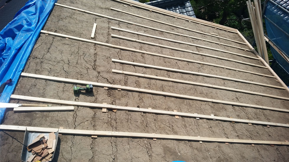 屋根下地補修2