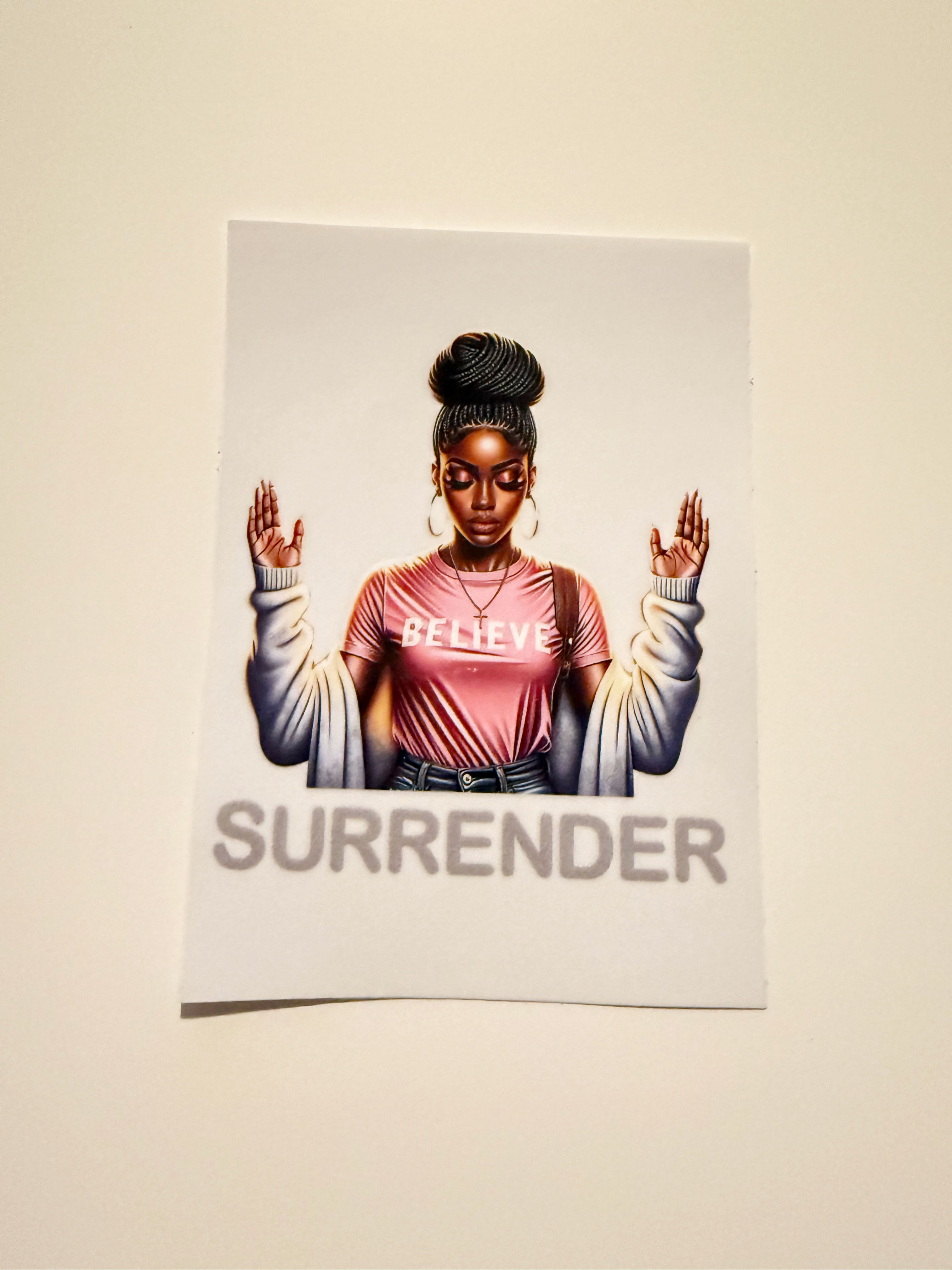 Surrender Decal 