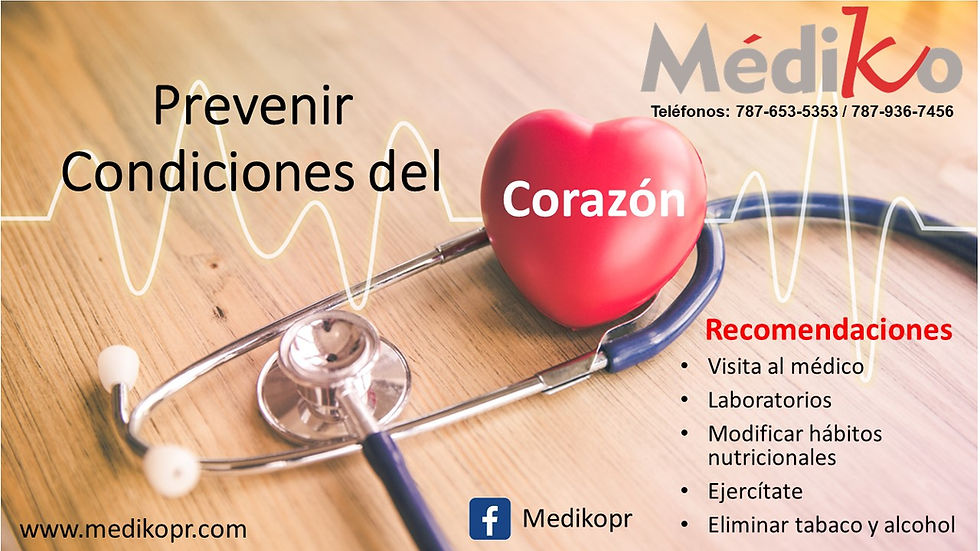 Prevenir Condiciones del Corazon
