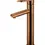 Thumbnail: ROUND PADDLE TALL BASIN MIXER - LUSTRE BRONZE