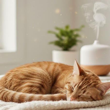 🐾 Aromaterapia y mascotas: lo que sí y lo que no