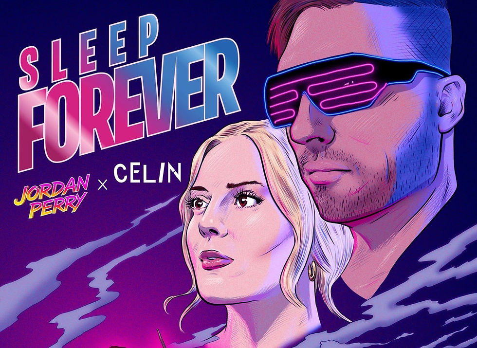 Synths in the Snow: Jordan Perry Leans Into Nostalgic Electro-Pop with "Sleep Forever"
