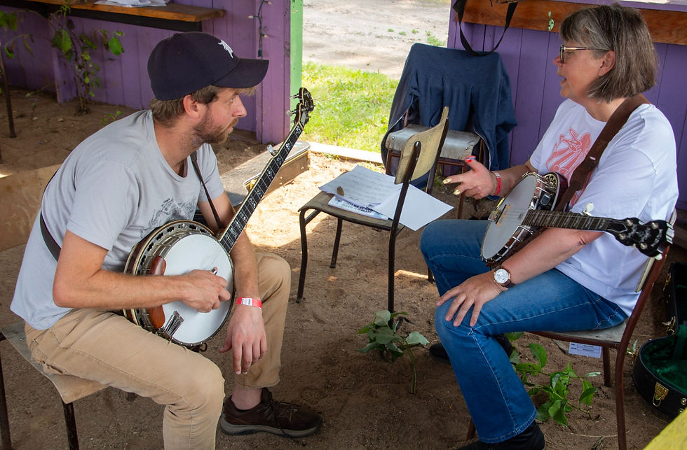 "It's an immersive experience" Northern Lights Bluegrass Camp 2023