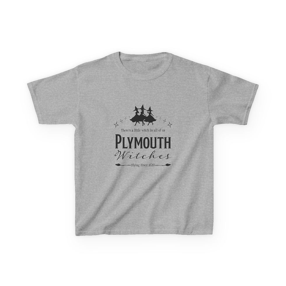 Plymouth Witches Kids Tee