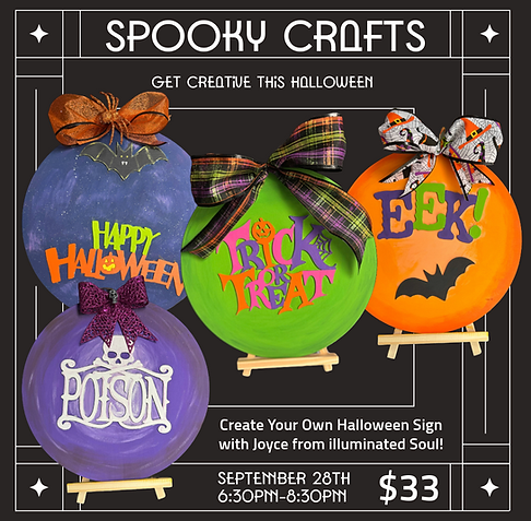 halloween craft night
