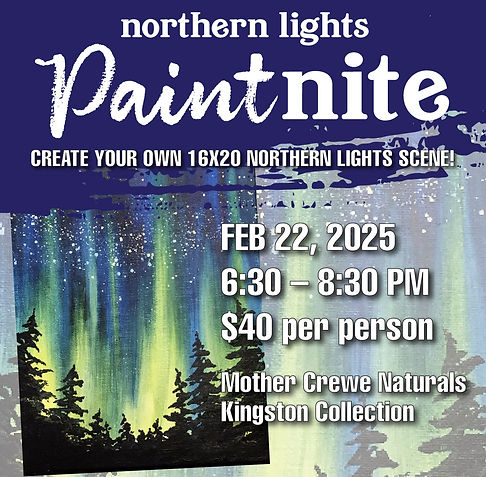 Northern Lights Paint Nite