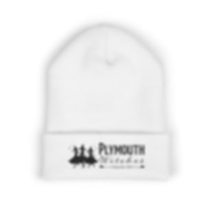 Plymouth Witches Embroidered Cuffed Beanie 
