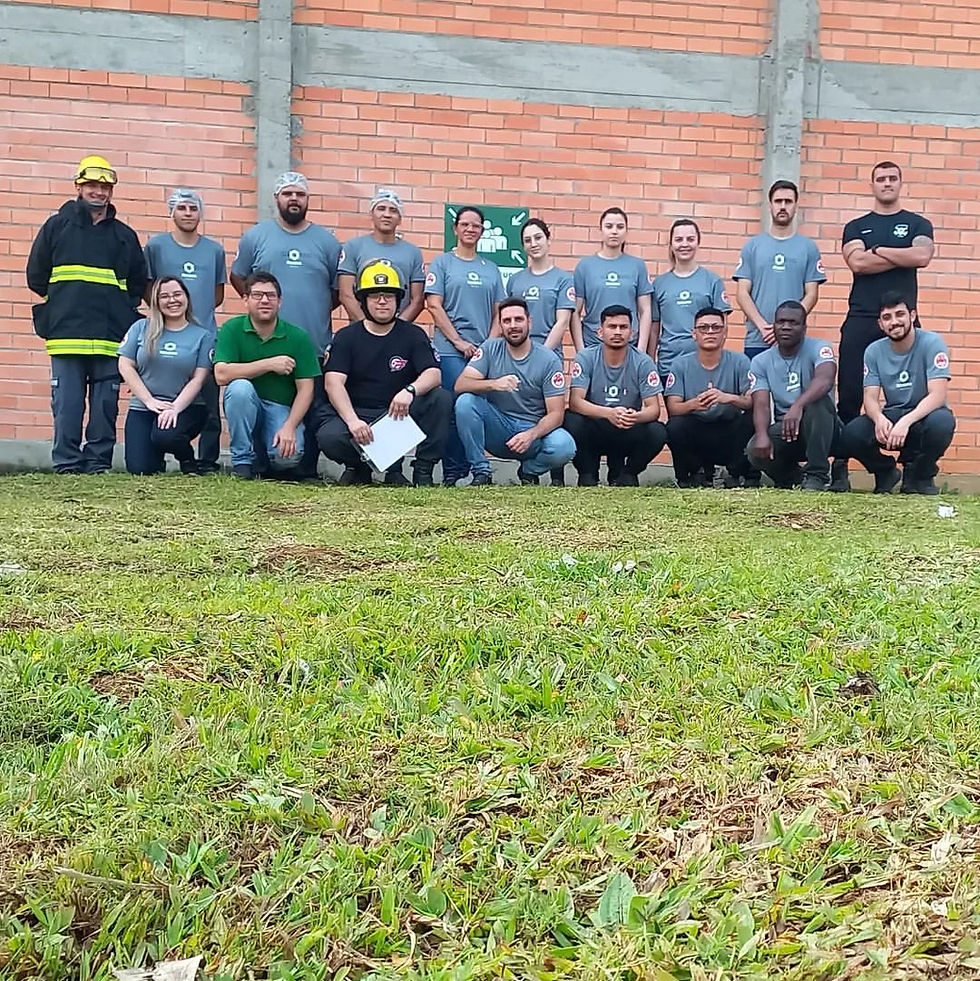 SIMULADO DE EMERGÊNCIA - TEIXEIRA TÊXTIL