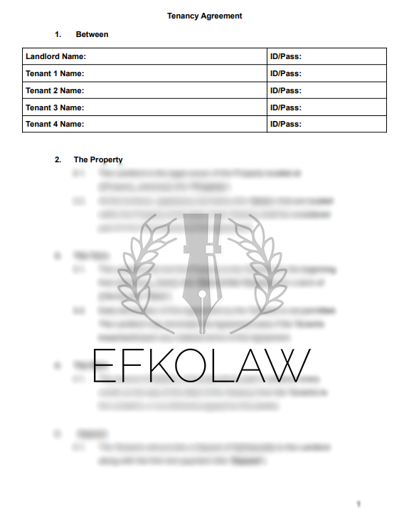 cyprus tenancy agreement efkolaw