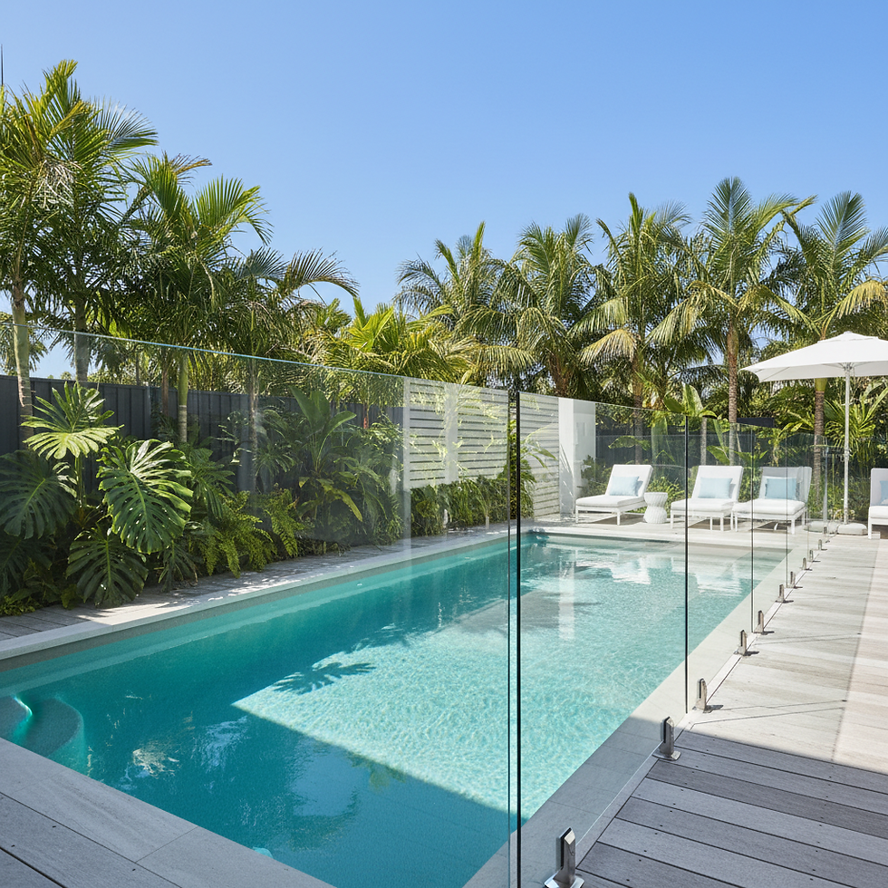 Surface protection solutions tailored for your assets on pool glass.