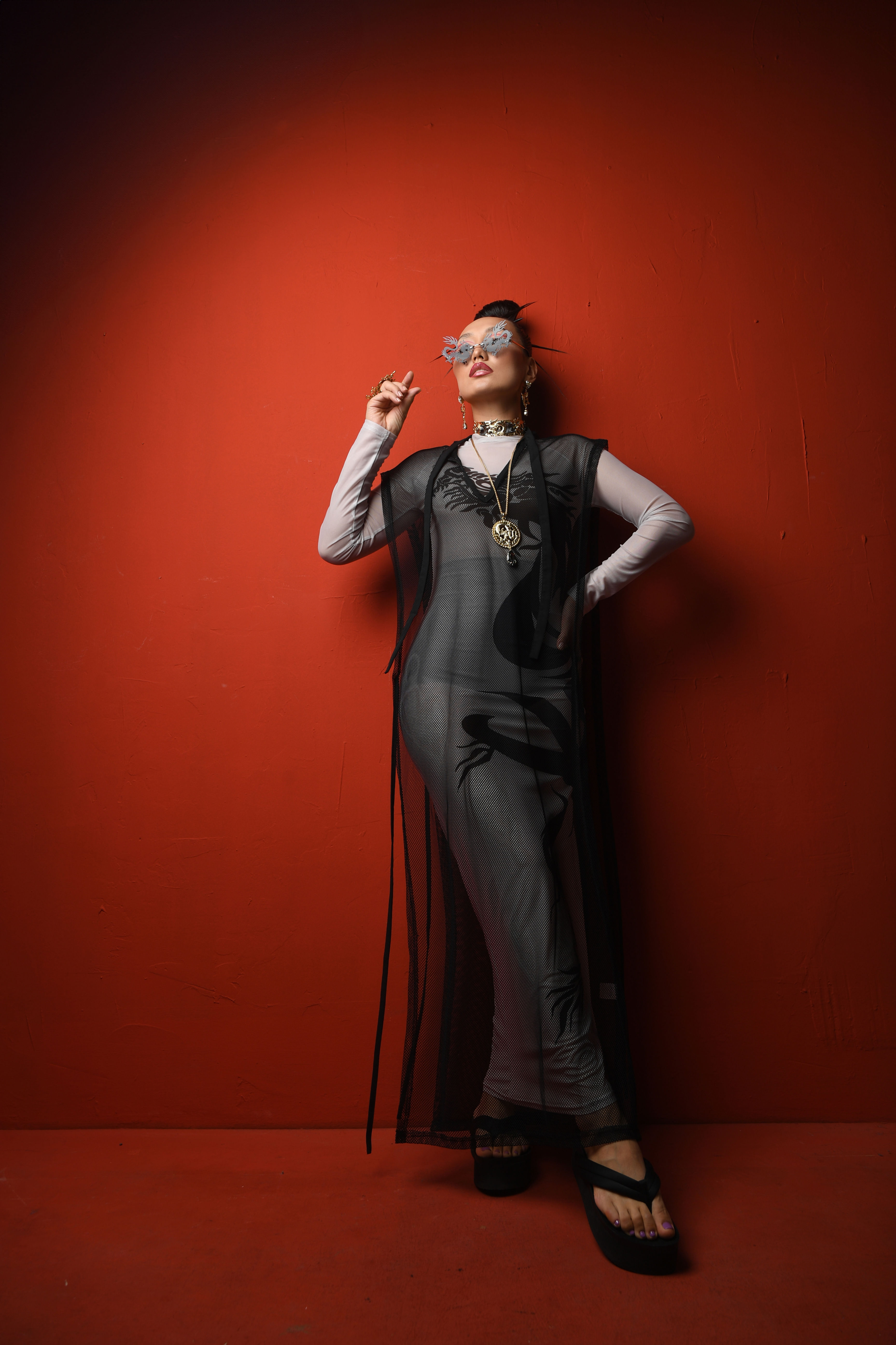 Double Layered Dragon dress